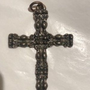 Uniquie Silver Cross Pendant